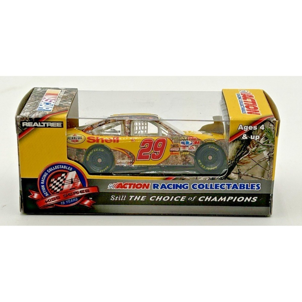 #29 Kevin Harvick Shell Pennzoil Real Tree Camo 1/64 Diecast Race Car